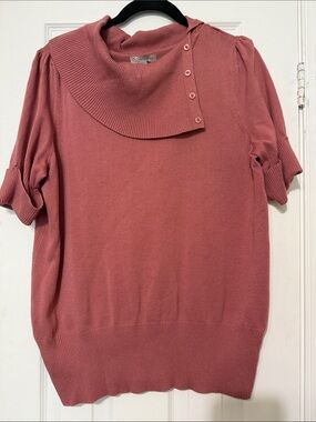 💜 Dress Barn Mauve Blouse